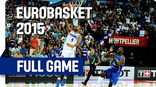 France v Finland - Group A - Full Game - Eurobasket 2015