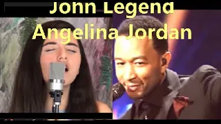 JOHN LEGEND AND ANGELINA JORDAN - WHAT A PERFECT MATCH! || A MUST TO WATCH TILL THE END!