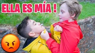 MI HERMANO PEQUEÑO DISCUTE CON UN ABUSÓN !! *por su novia* Exi