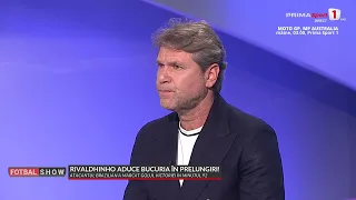 Fotbal Show: Reacţii şi comentarii cu Florin Răducioiu după victoria Craiovei