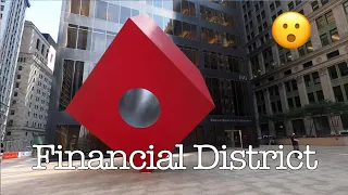 4K NYC Walking Tour🚶🏻‍♂️Financial District, NYC 🤔  Over 30 Interesting Facts & Places