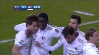 Bologna vs Milan 0 1 All GOALs & Highlights  08/02/2017  !!!  HD YouTube