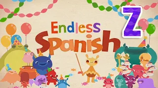 Endless Spanish Letter Z - Sight Words: ZAPATO, ZOOLÓGICO | Originator Games