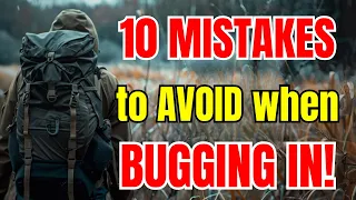 10 Mistakes TO AVOID When Bugging In! - Survival Guide