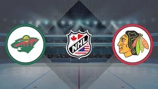 Обзор матча Миннесота - Чикаго / WILD VS BLACKHAWKS JANUARY 15, 2017 HIGHLIGHTS