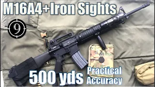 M16A4 Iron Sights to 500yds: Practical Accuracy (BCM upper)