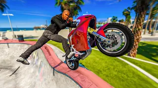 INSANE REAL LIFE BIKE STUNTS! (GTA 5 Stunts & Fails)