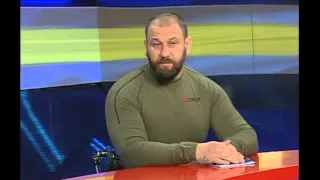 Комбат "Торнадо" Руслан Онищенко ("Фримен") на 9 канале