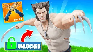 Unlocking *LOGAN WOLVERINE* in FORTNITE!