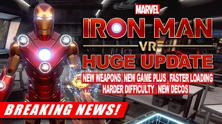 PSVR BREAKING NEWS | Patch 1.06 For Iron Man VR is Awesome!