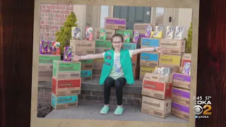 Ambitious Girl Scout Uses Old-School Tricks To Sell Cookies