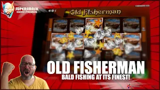 OLD FISHERMAN | BALD FISHING EXPERT TEACHES A LESSON OR THREE!