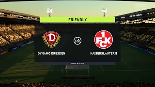 FIFA 22 | Dynamo Dresden vs Kaiserslautern - Germany Bundesliga Relegation | 24 May 2022 | Gameplay