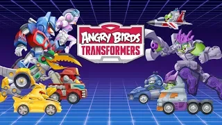 Angry Birds Transformers #1 Птички-Роботы освобождают товарищей и отстреливают Свиней