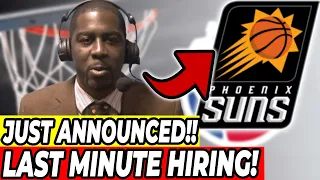 LEAKED ON THE WEB!! NEW HIRING SURPRISES THE WHOLE NATION!! PHOENIX SUNS NEWS