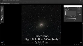 Quick fixes for dealing with light pollution in Adobe Photoshop