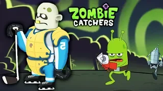 Охота на Зомби НОВЫЙ ЗОМБИ ХОККЕИСТ Весёлая игра про зомби Zombie Catchers