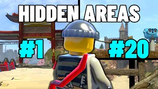 20 HIDDEN AREAS In Lego City Undercover!