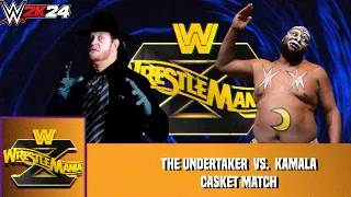 Full Match - The Undertaker vs Kamala: Casket Match: WrestleMania 10|WWE 2K24