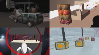 WALL-E (PC/PS2/PSP) Test Levels (Unused Gameplay Elements, Scrapped Concepts/Ideas, etc.)