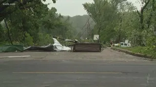 Major tornado damage in Jefferson City