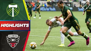 Portland Timbers 0-1 D.C. United | Crazy goal line clearance decides the game! | HIGHLIGHTS