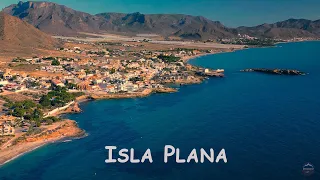 ISLA PLANA - Mazarron - Cartagena drone 4k