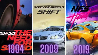 Evolution of Need for Speed Games (1994 - 2019)