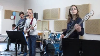 Marcia Baila (Rita Mitsouko) avec mon groupe