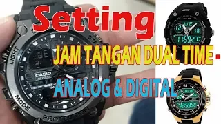 Cara Setting Jam Digital dan Analog -How to Set Digital and Analog Clock