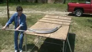 How to build a 4 ft wide Garden Row Cover