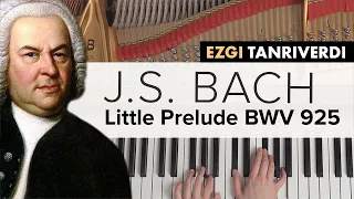 Bach - BWV 925, Little Prelude D Major | Ezgi Tanriverdi 🎹