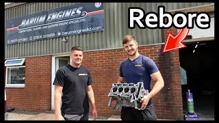 HOW TO REBORE AND HONE AN ENGINE BLOCK *Step By Step*