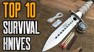 TOP 10 BEST SURVIVAL KNIVES 2020 | ON AMAZON