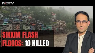 10 Killed, Roads Washed Away After Cloudburst Triggers Flash Flood In Sikkim | Newsbreak