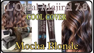 Loreal 7.8 Hair Color कैसे करें | How to 7.8 Mocha Blonde Hair Color | #lorealparis#haircolor#mocha