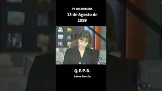 Así se vio en la Televisión colombiana el asesinato de Jaime Garzón / Agosto 1999.