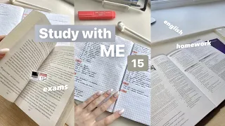 Study with Me 15 || motivation to study || Marina Vorontsova