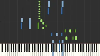 Dance of the sugar plum fairy - Tchaikovsky (Piano Tutorial, Synthesia)