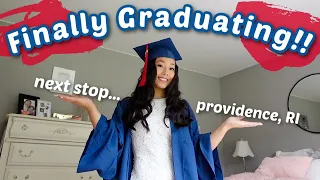 HIGH SCHOOL GRADUATION!! (grwm / vlog)