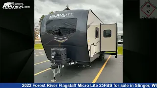 Eye-catching 2022 Forest River Flagstaff Micro Lite Travel Trailer RV For Sale in Slinger, WI