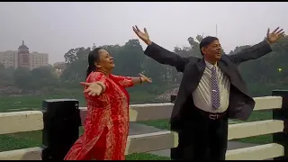 Rimjhim gire sawan # tribute to Lata mangeshkar by doctor couple