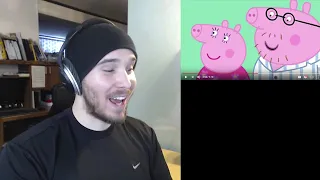 (Reupload) THAT WOULD MAKE ME CRAZY!   Reacting to MLG Peppa Pig   The Noisy Night