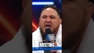 Samoa Joe takes Everyone too Reality 🔵🔵(WWE Promo Segment)