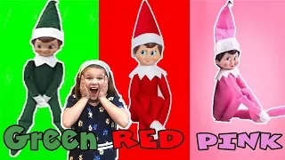 Buying ANYTHING In Your ELF On The SHELF'S Color for 24 Hours! Elf Challenge