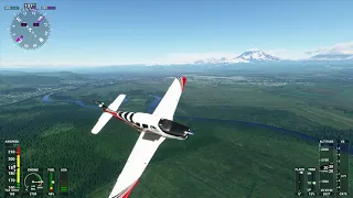 Microsoft Flight Simulator 2020 Flight #25 Yelizovo, Kamchatka Krai Russia take off and landing