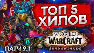 ТОП ХИЛОВ ПАТЧ 9.1 world of warcraft shadowlands