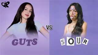 Olivia Rodrigo | GUTS vs SOUR (Album Battle) 👄🍬 | startingover