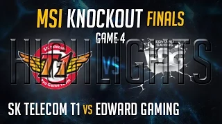 SKT vs EDG HIGHLIGHTS | Game 4 Final MSI 2015 Mid Season Invitational SK Telecom T1 v Edward Gaming