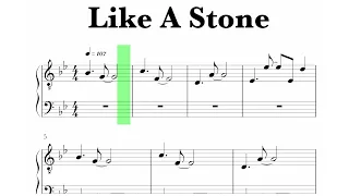 Audioslave - Like a Stone Sheet Music